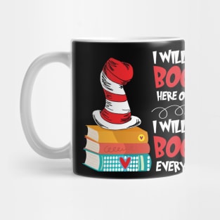 I Will Read Books Here and There I Will Read Books Anywhere Mug